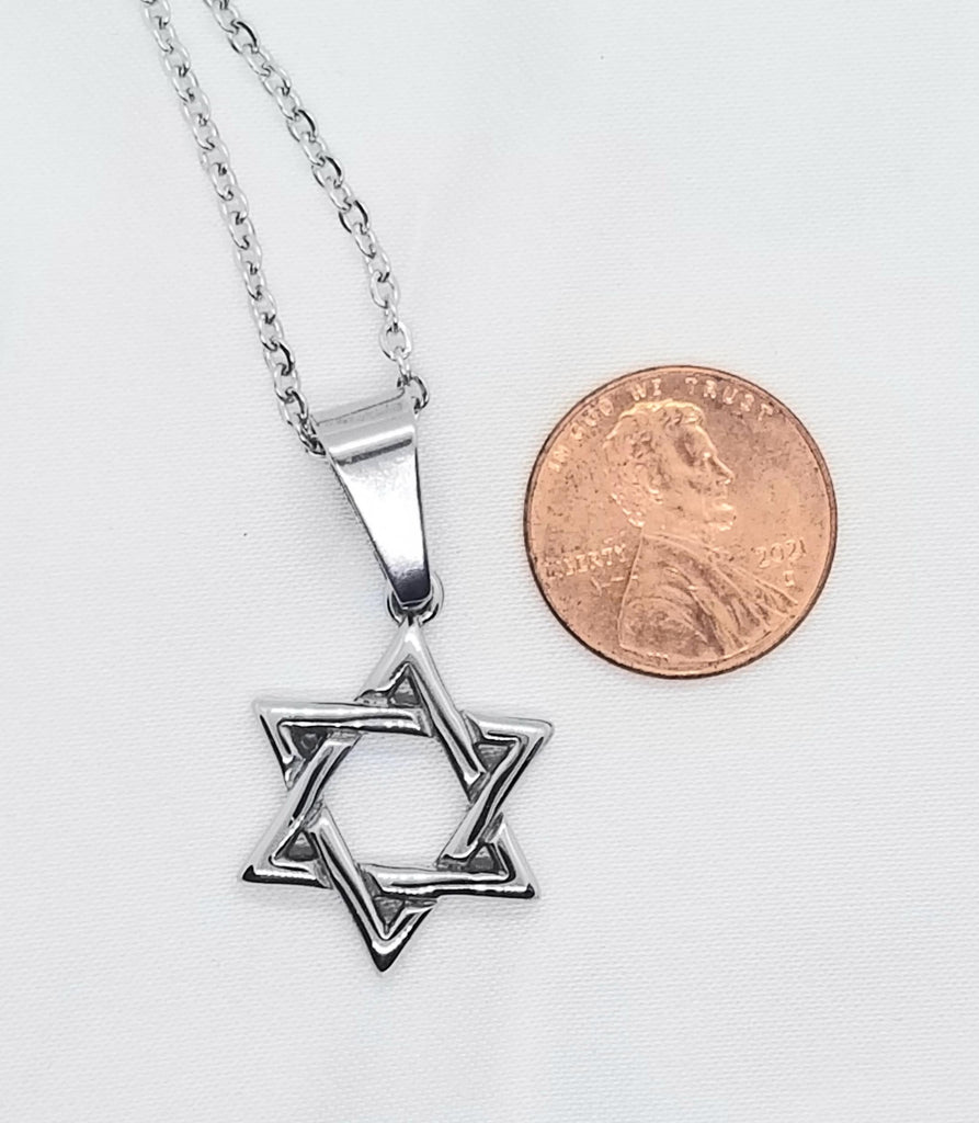 Star of David necklace - Kpughdesigns