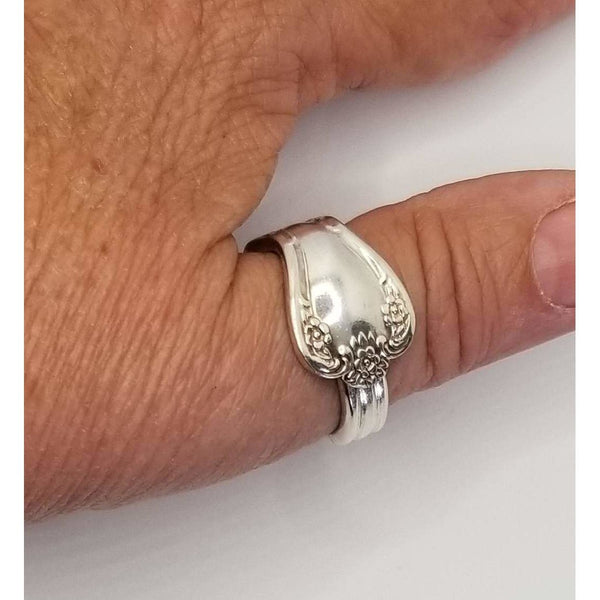 Solid 925 Sterling Silver Ring For Women, Adjustable Vintage Silver Thumb  Ring, Unisex Resizable Infinity Open Finger Rings Toe Rings For Women Mens  G | Fruugo QA